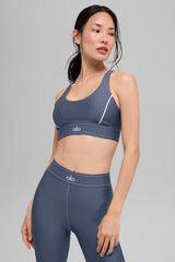 Airlift Suit Up Bra - Bluestone/White