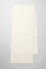 Merino Wool Oversized Scarf - Ivory