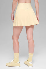 Grand Slam Tennis Skirt - Candlelight Yellow