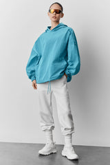 Axis Hooded Pullover - Blue Breeze