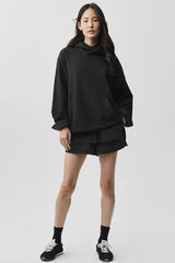 Double Take Hoodie - Black