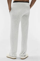 Wool Cashmere New Class Sweatpant - White Heather