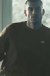 Accolade Crew Neck Pullover - Espresso