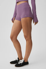Sway My Way Micro Short - Plum Kiss