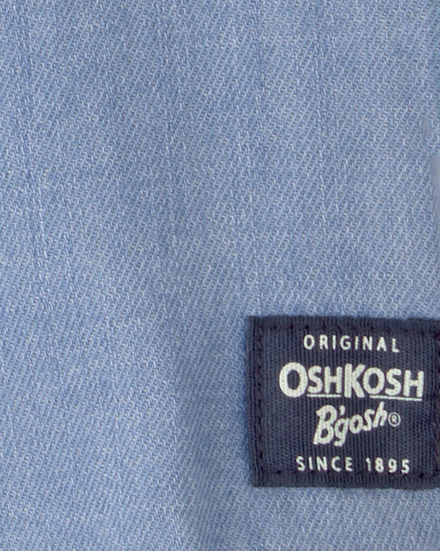 Toddler Boy Denim Button-Down Shirt - Blue