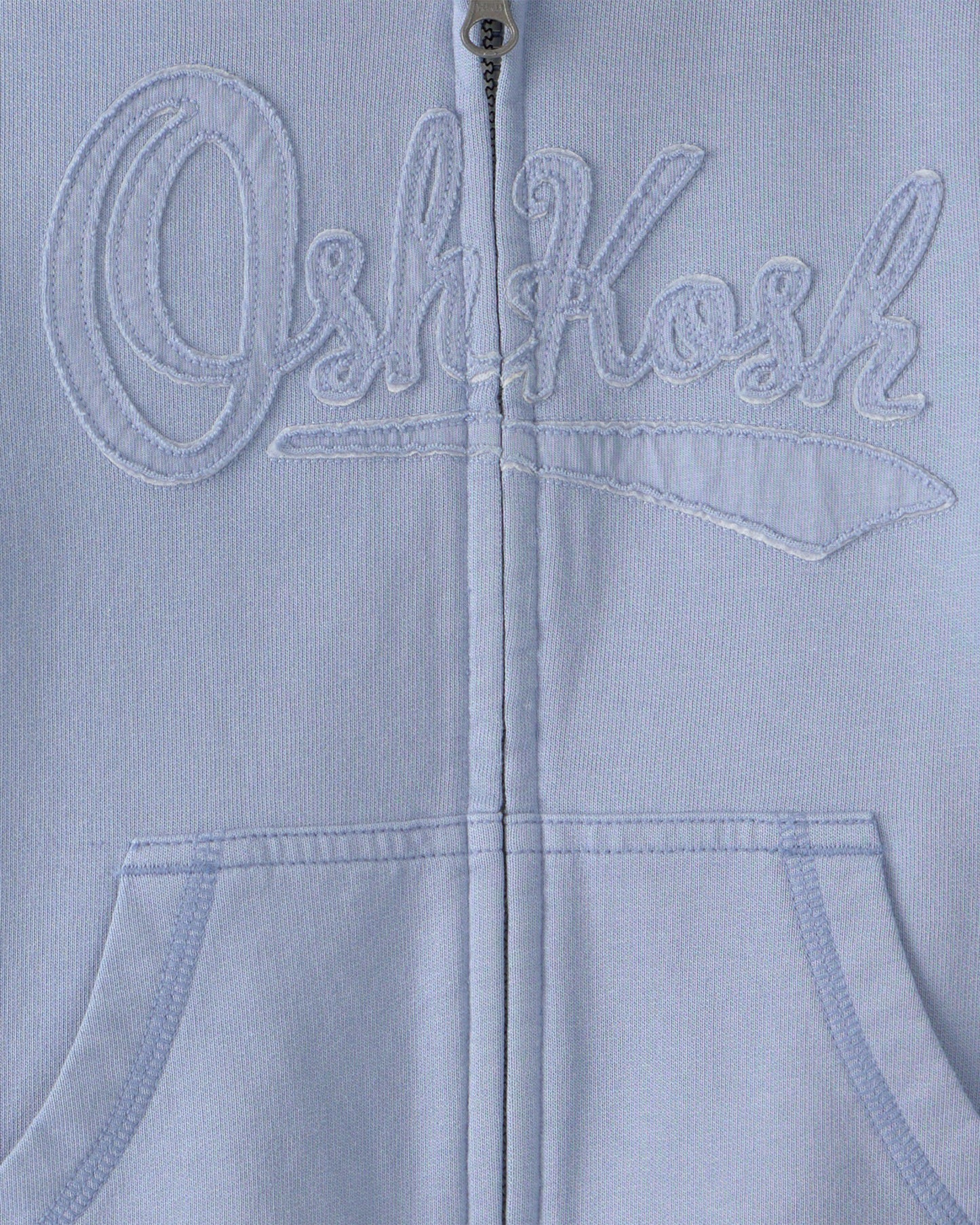 Toddler OshKosh Logo Zip-Up Hoodie - Blue