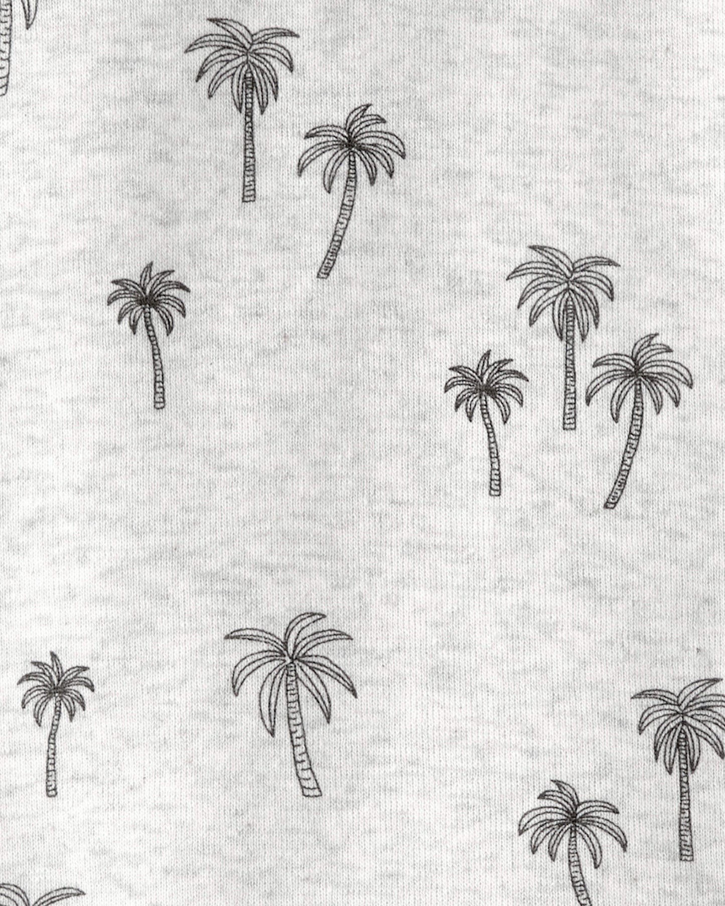 Toddler 2-Piece Organic Cotton Pajamas in Palm Trees