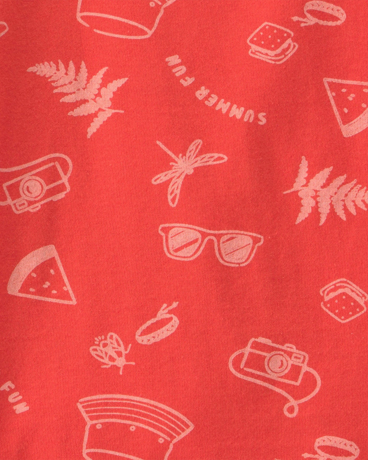 Toddler Summer Tee - Orange