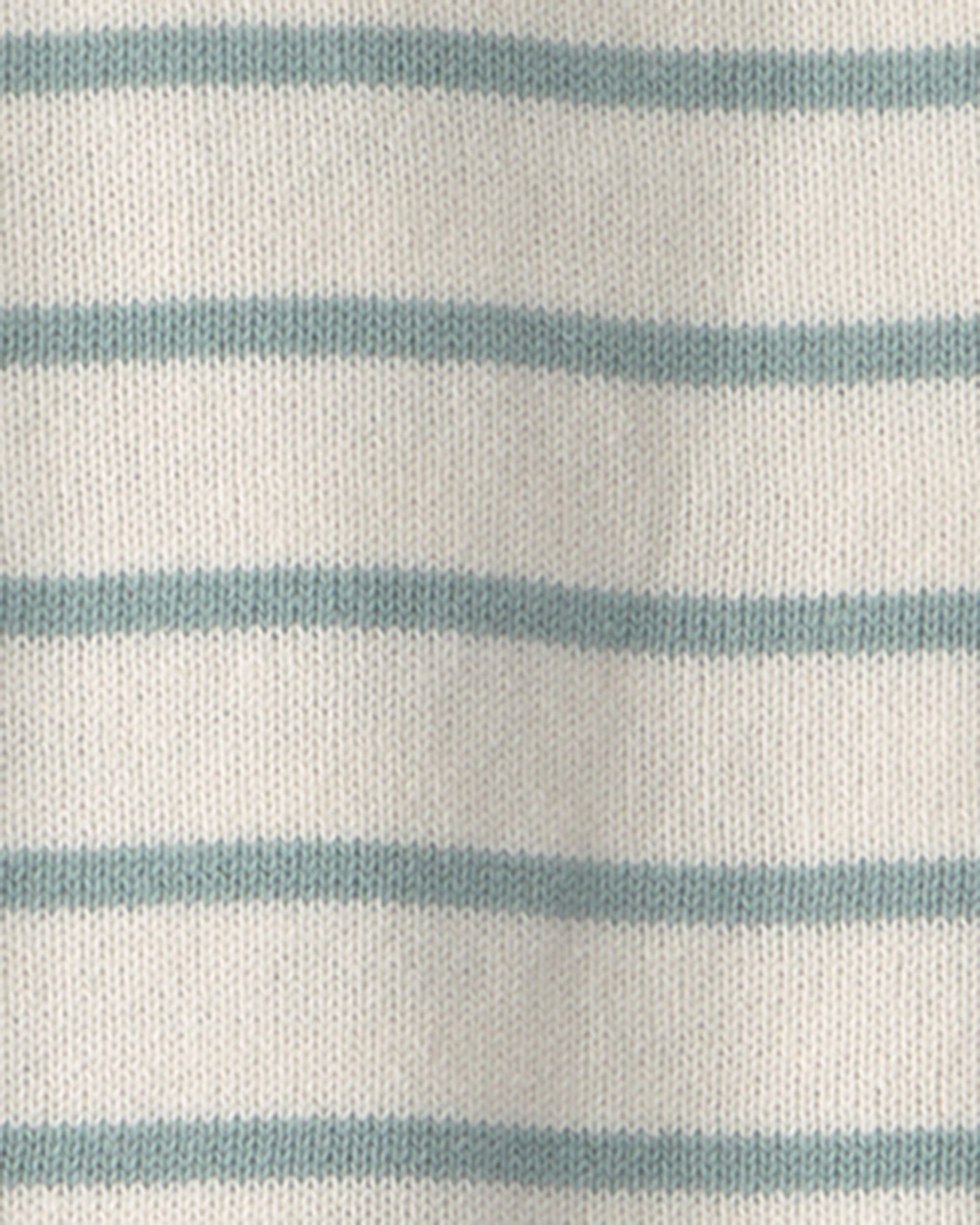 Toddler Boy 2-Piece Knit Top & Short Set Made with Organic Cotton in Stripes