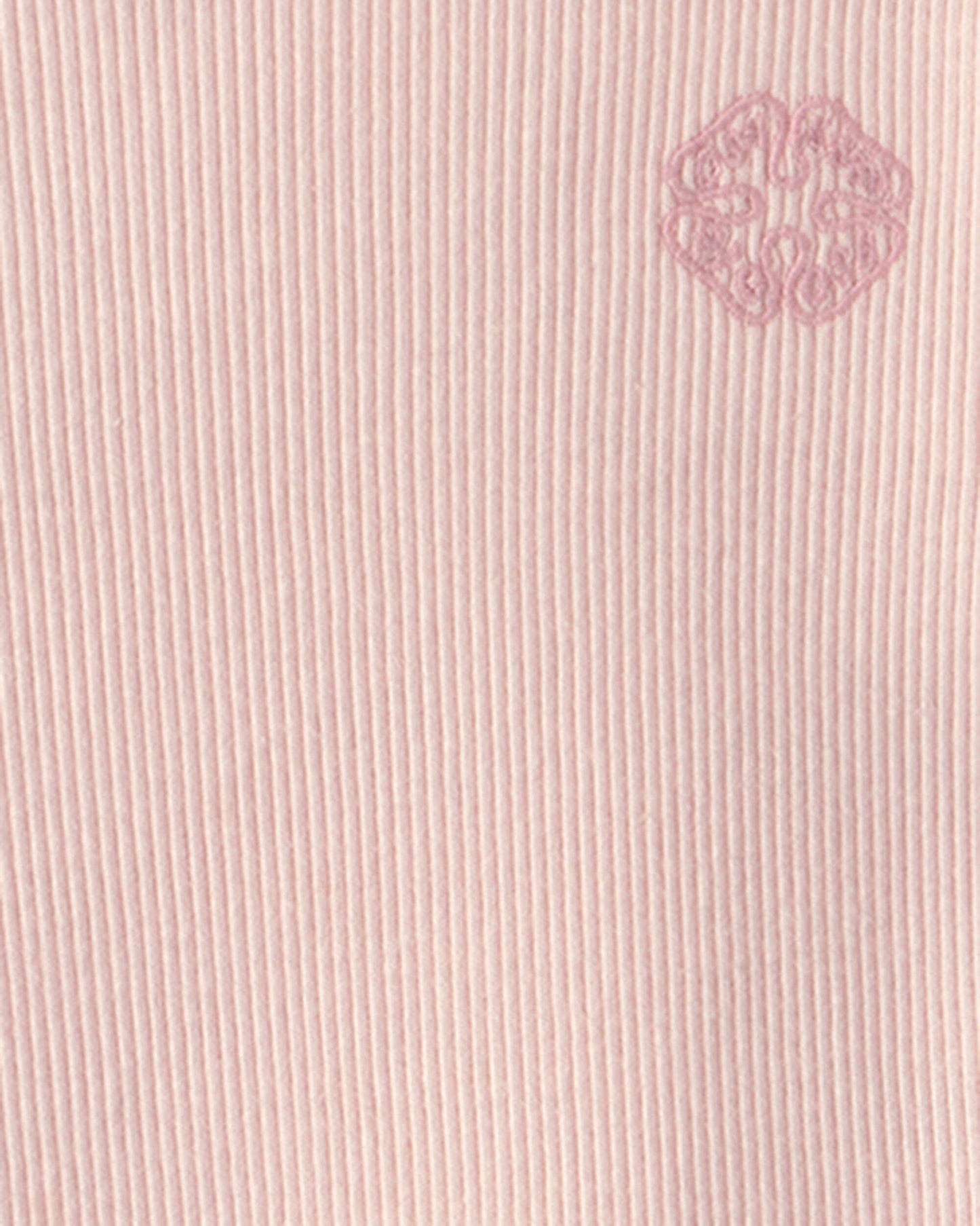 Toddler Girl OshKosh Logo Ribbed Tee - Pink