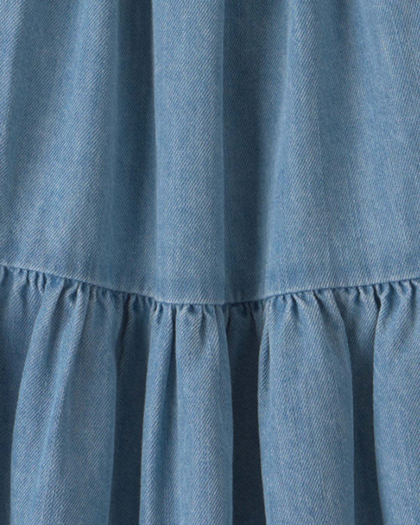 Toddler Girl Chambray Sleeveless Dress