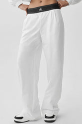 Suit Up Trouser (Long) - White/Black