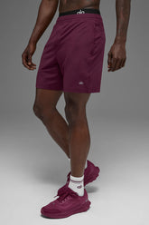 7" Conquer React Performance Short - Burgundy