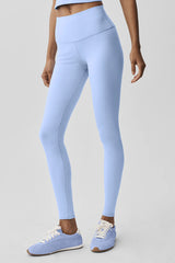 High-Waist Airbrush Legging - Light Provence Blue