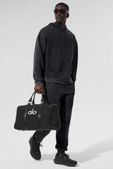 Chill Vintage Wash Hoodie - Black Wash