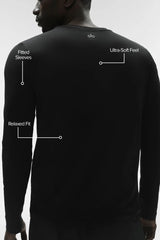 Conquer Reform Crewneck Long Sleeve - Black