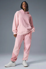 Make Waves Hoodie - Sunset Pink Tonal