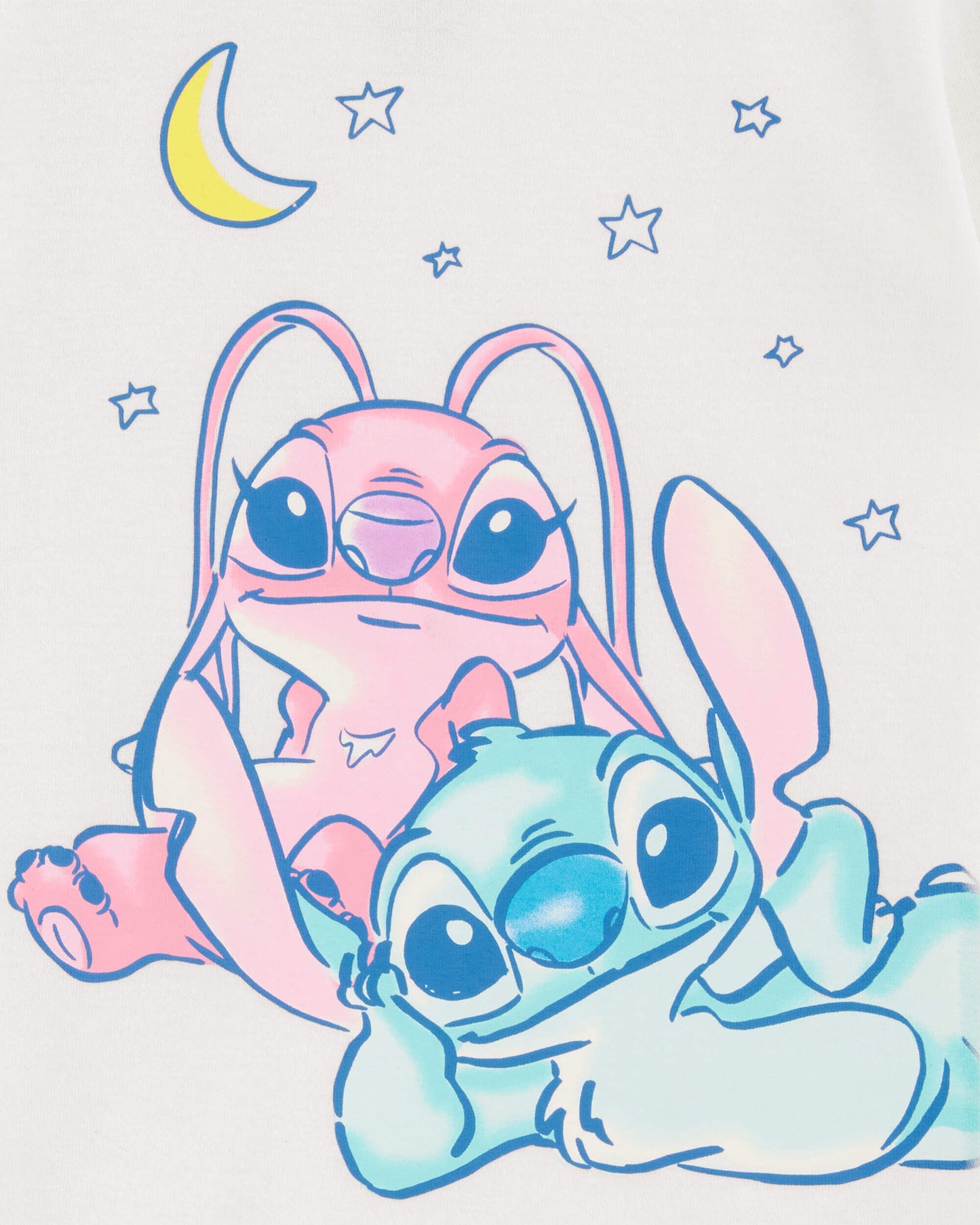 Girls Disney© Lilo & Stitch Snug Fit Cotton 2-Piece Pajamas