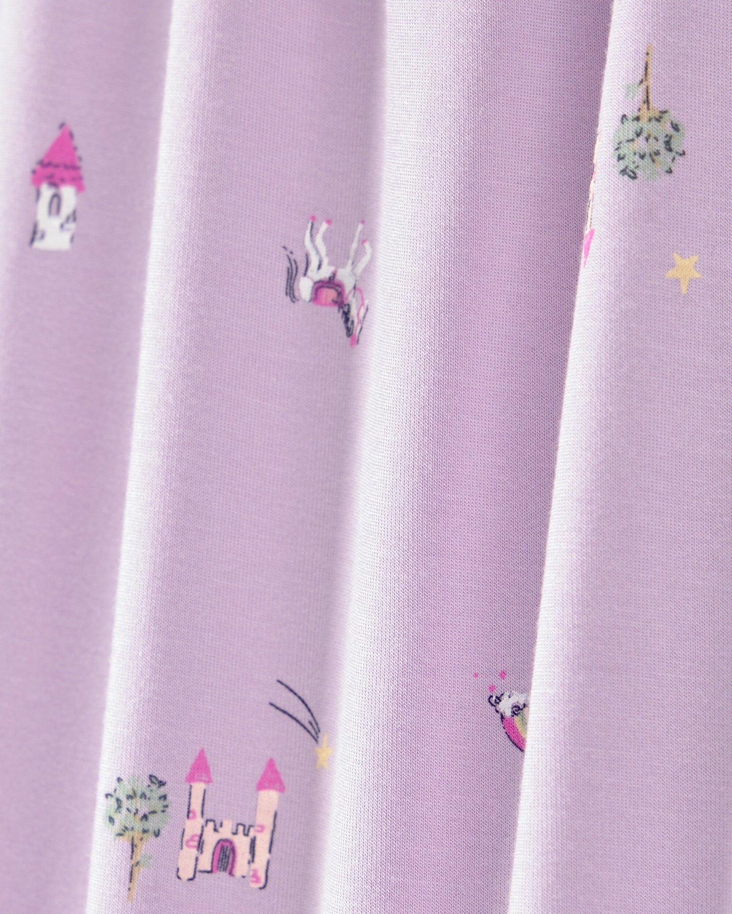 Girls Fairytale PurelySoft 2-Piece Pajama Set - Purple