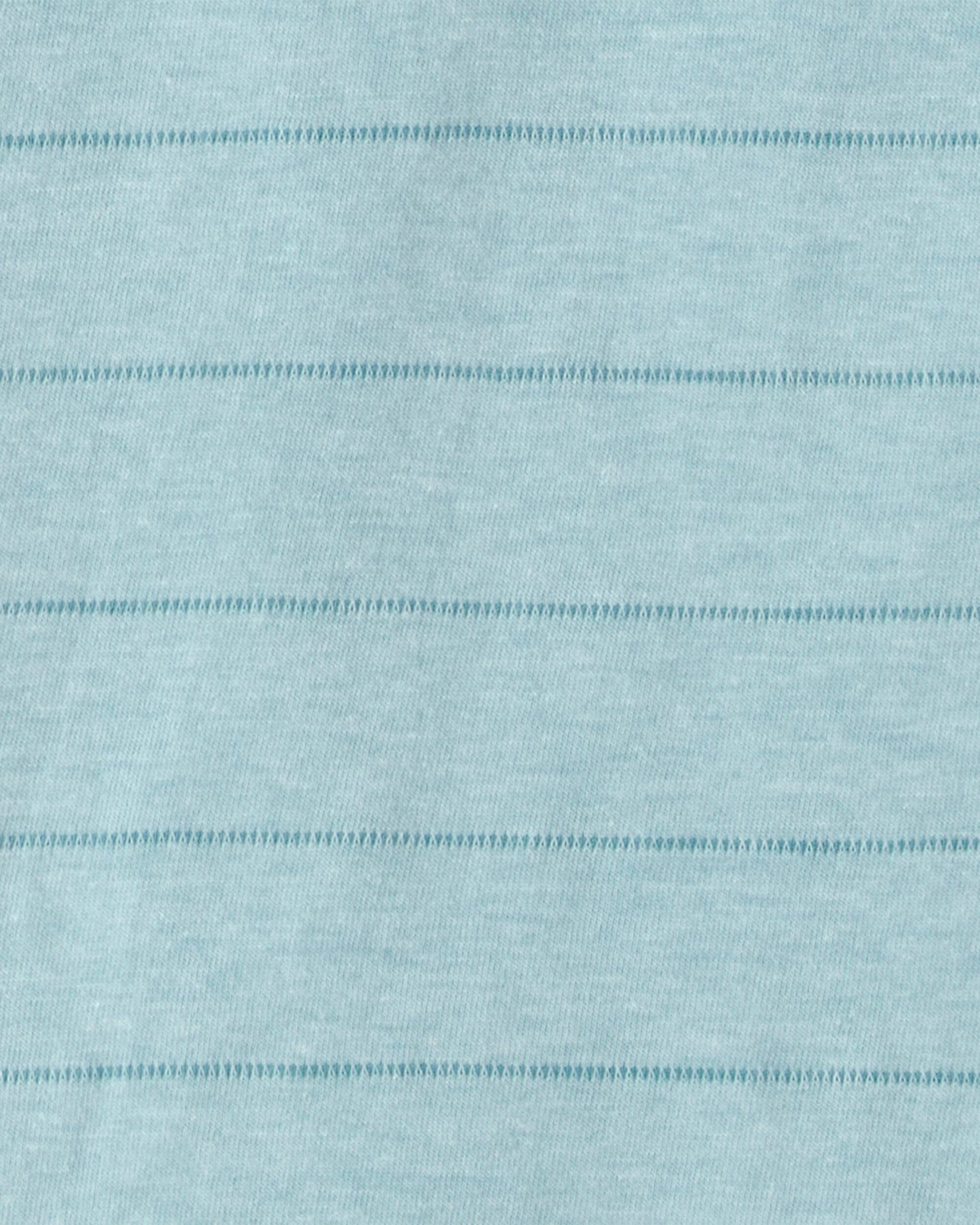 Boys Striped Henley T-Shirt - Blue