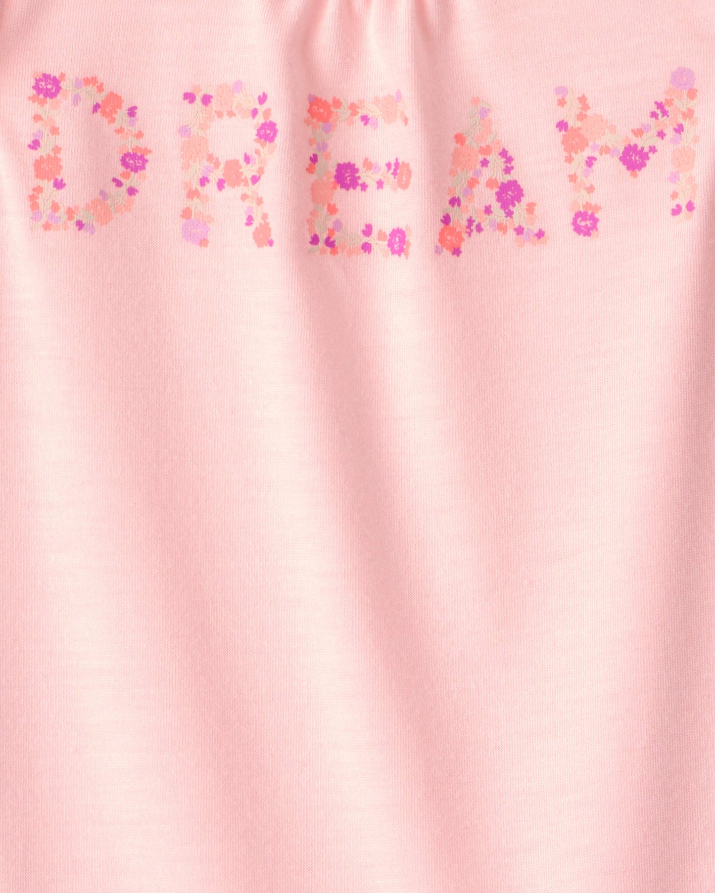 Girls 2-Pack 'Dream' Floral Loose Fit Night Gown - Pink