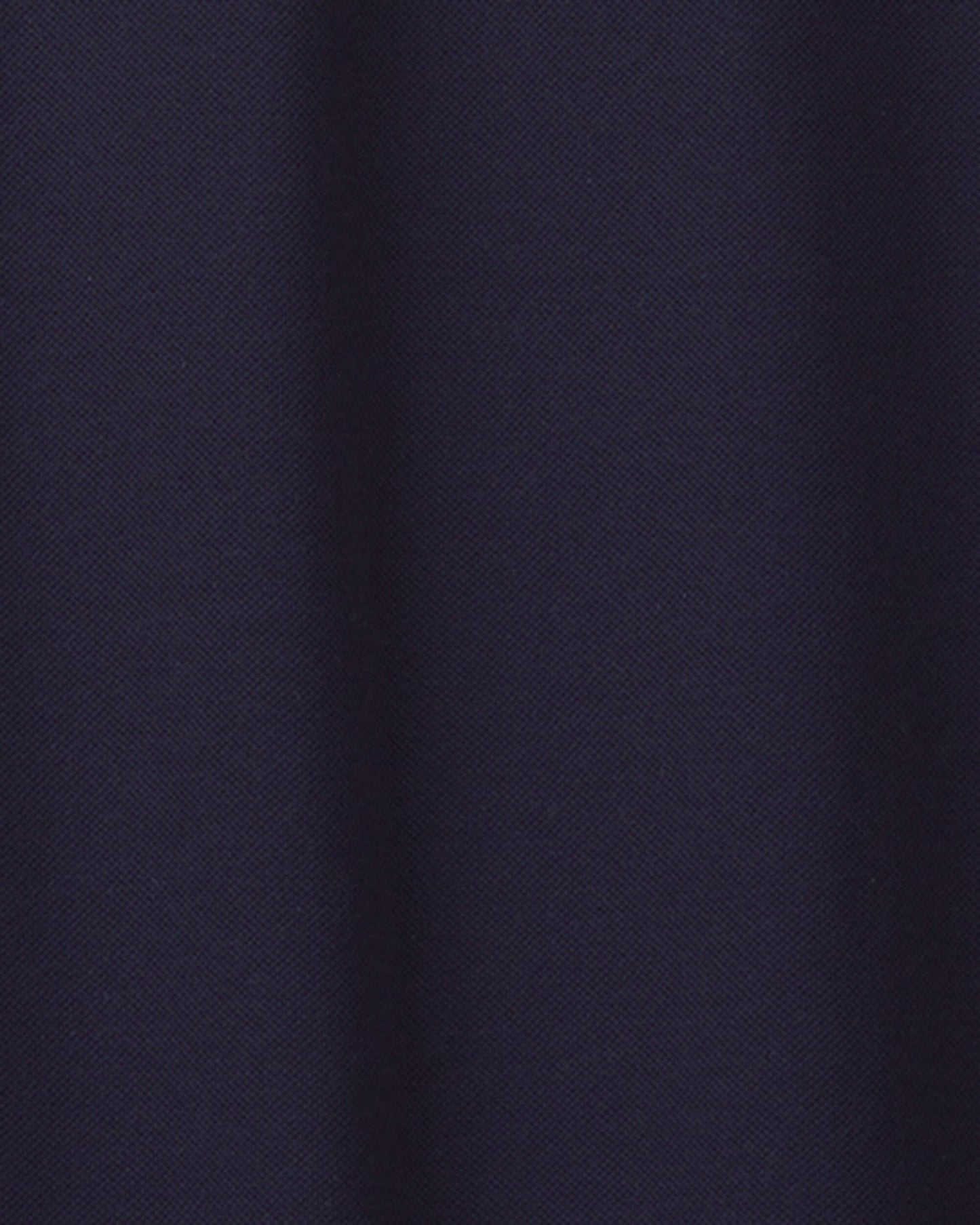 Girls Uniform Piqué Short-Sleeve Dress - Navy