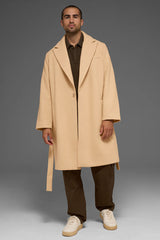 Wool Gameday Overcoat - Camel