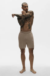 7" Cotton Cashmere Ever Soft Short - Gravel