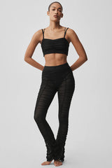 Airlift Mesh High-Waist Cherish Legging - Black