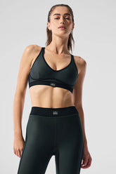 Airlift Line Up Bra - Charcoal Green