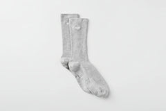 Unisex Half-Crew Understated Sock - Athletic Heather Grey
