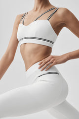 Airbrush Fast Track Bra - White/Black