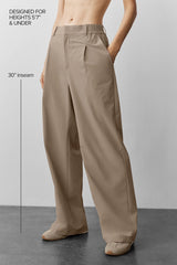 High-Waist Pursuit Trouser (Regular) - Gravel