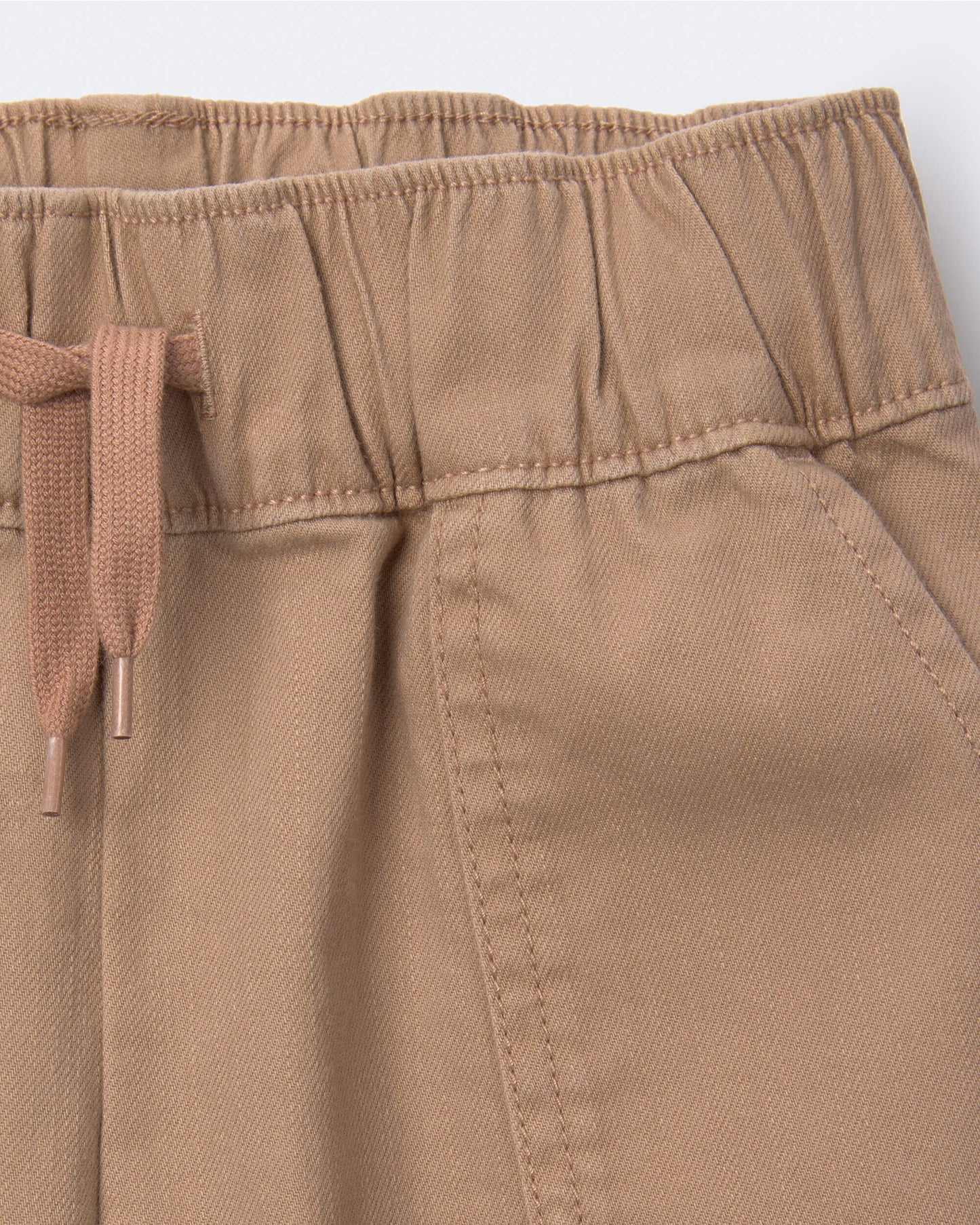 Toddler Boy Standard Shorts with Pockets - Khaki