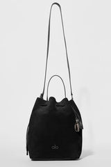 ALO Balance Bucket - Black Suede