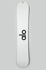 ALO Glacier Snowboard - Black/White