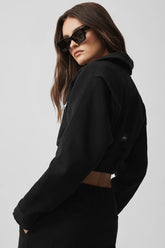 Cropped Cosmopolitan Jacket - Black