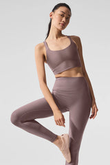 Airlift Sleek Bra Tank - Mushroom