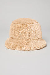 Foxy Sherpa Bucket Hat - Camel
