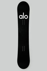 ALO Glacier Snowboard - Black/Black