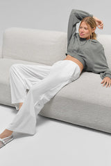 Breezy Wide Leg Pant (Regular) - White