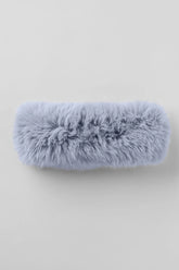 Opulent Faux Fur Wintersun Headband - Winter Frost