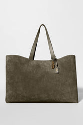 ALO Tranquility Tote - Olive Tree Suede