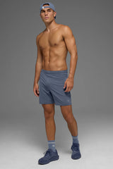 7" Conquer React Performance Short - Bluestone