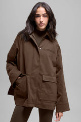 Twill Barn Jacket - Espresso
