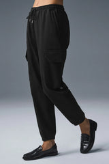 Edition Sueded Jogger - Black