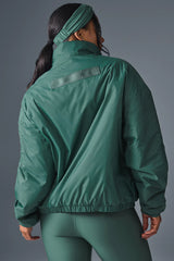 Latitude Light Weight 1/2 Zip Pullover Jacket - Winter Ivy