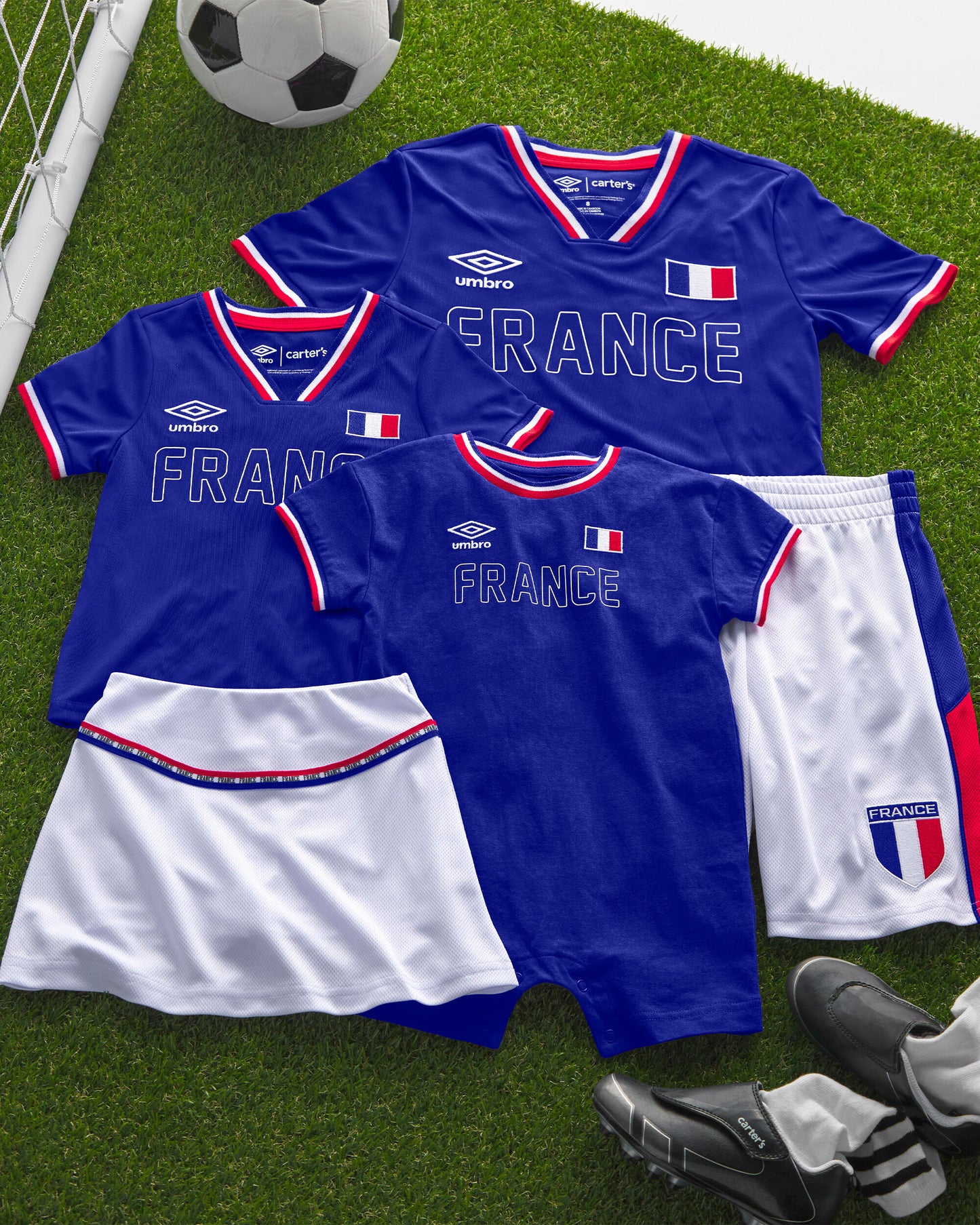 Toddler Umbro France Soccer Jersey - Blue