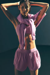 Match Point Short - Candy Heart Pink