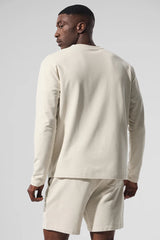 Double Take Long Sleeve Crew - Bone